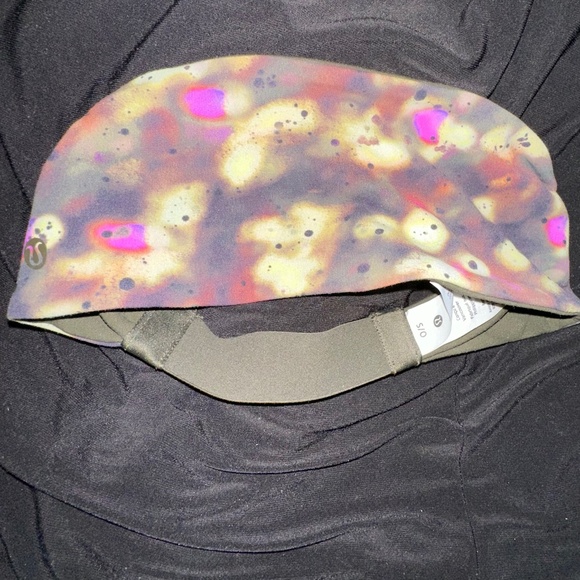 Lululemon Reversible Wide Headband – Green & Pink - Picture 1 of 5